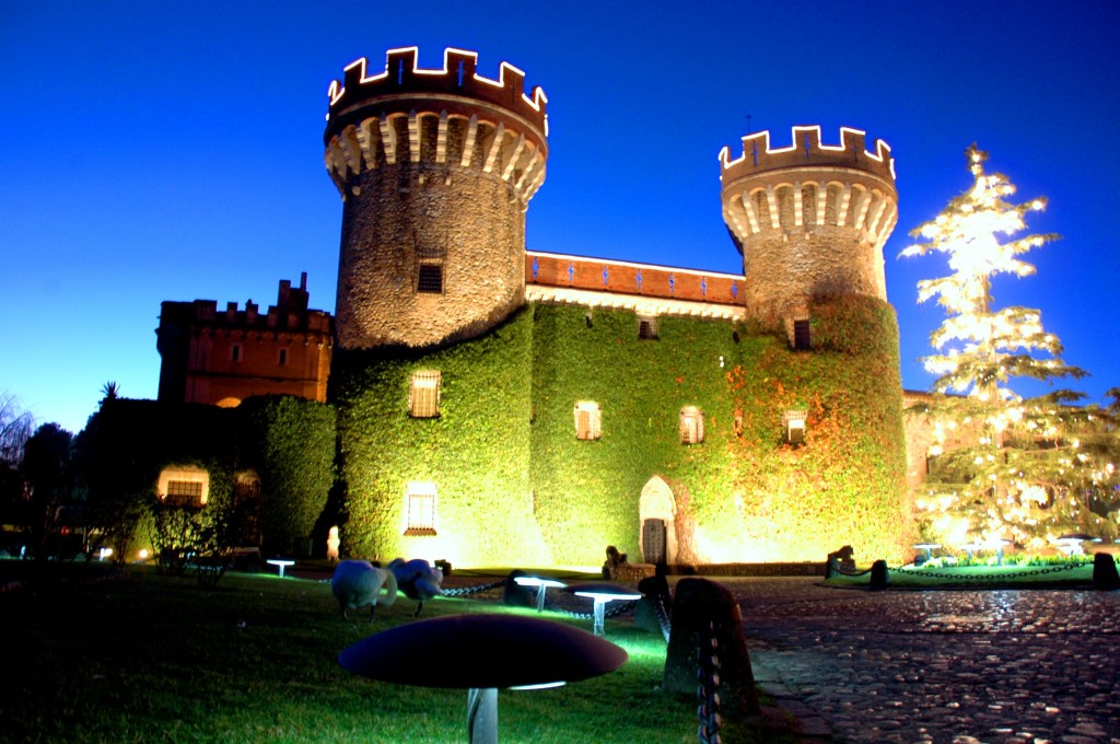 The Castle in the town of Peralada, home of the vineyard of the same name.