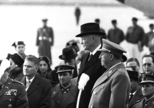 Franco and Eisenhower
