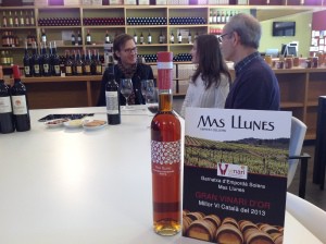 Michael gets the scoop on the wines of Mas Llunes from Antoni and Gemma.