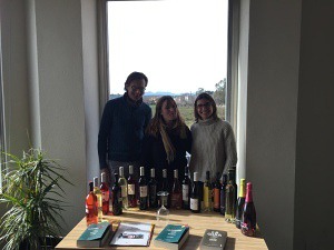 Michael and Gemma enjoyed a great time with Leonora, export manager for Cooperativa Garriguella.